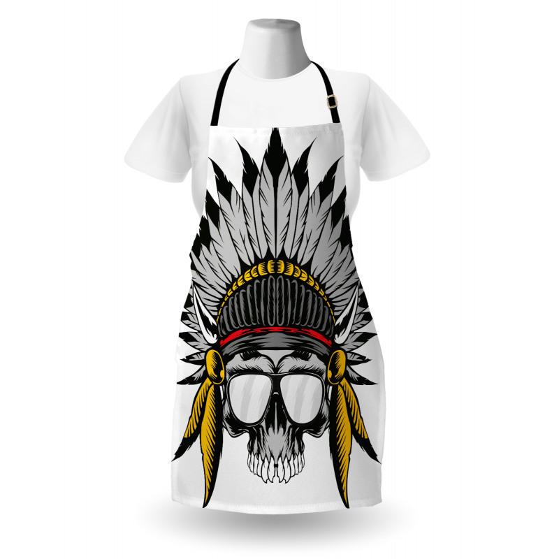 Tribe Leader Feather Head Apron