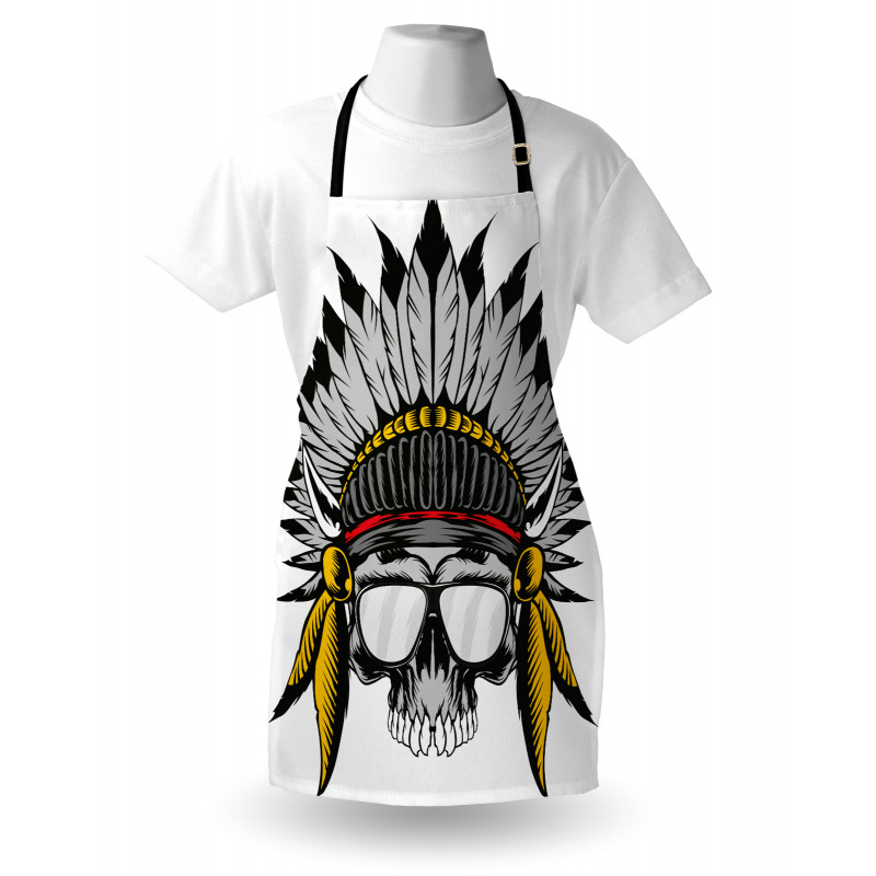 Tribe Leader Feather Head Apron