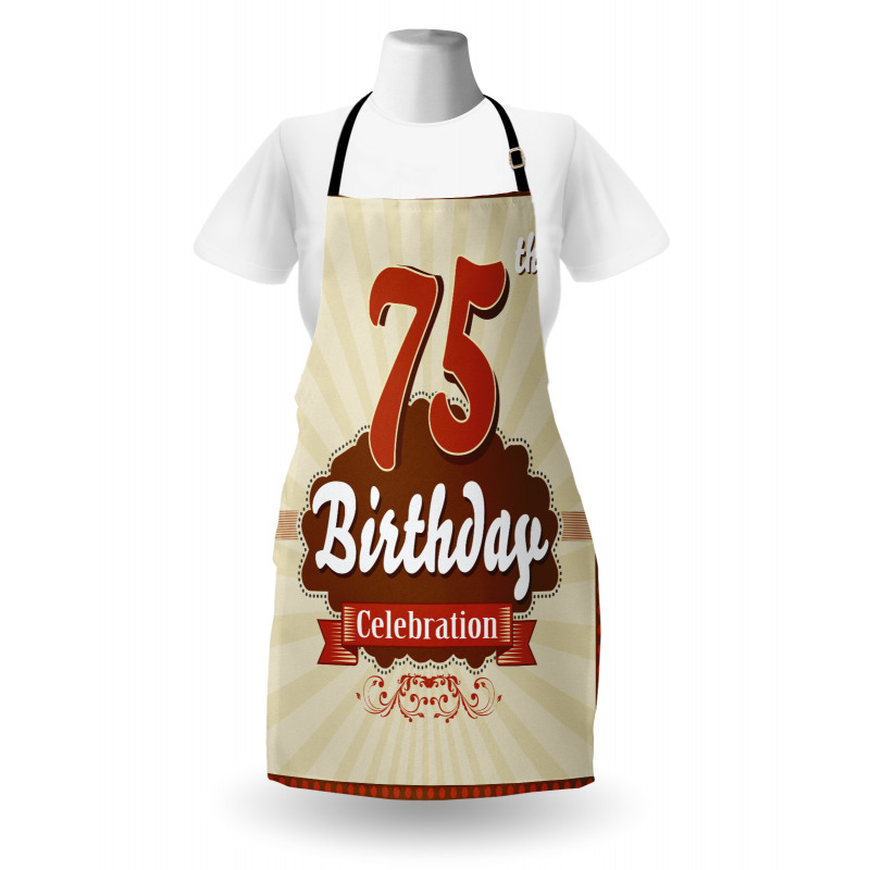 Birthday Age Number Apron