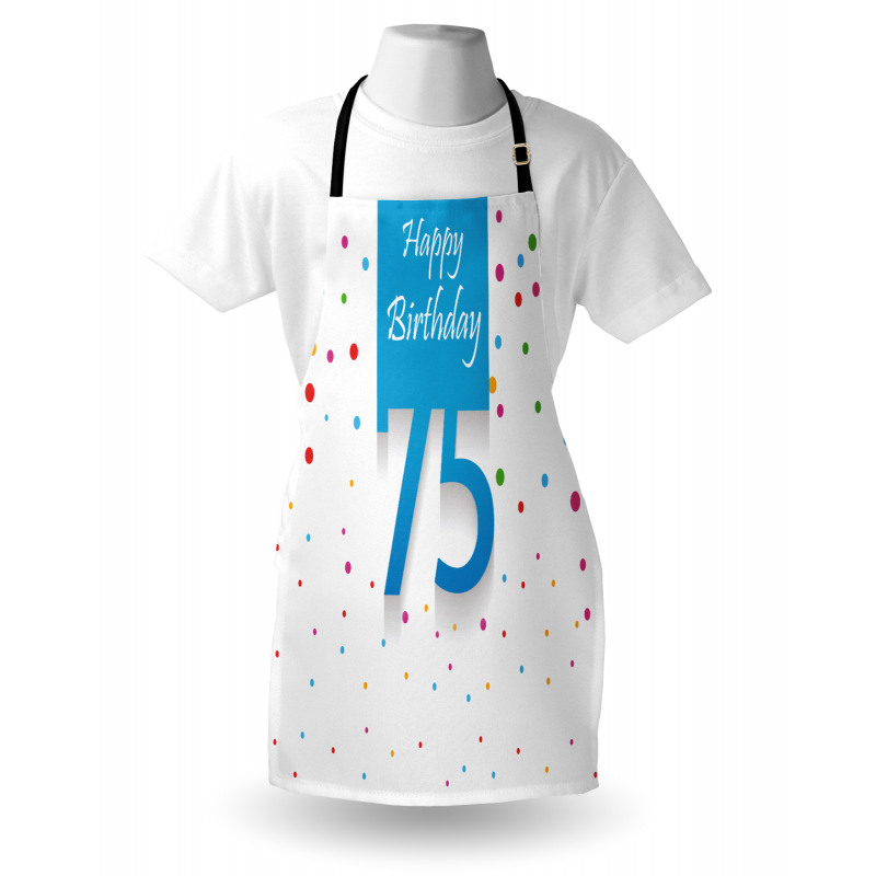 Rain with Polka Dots Apron