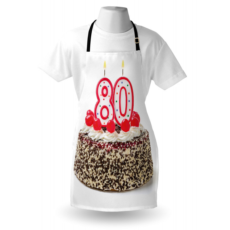 Party Cake Cherries Apron