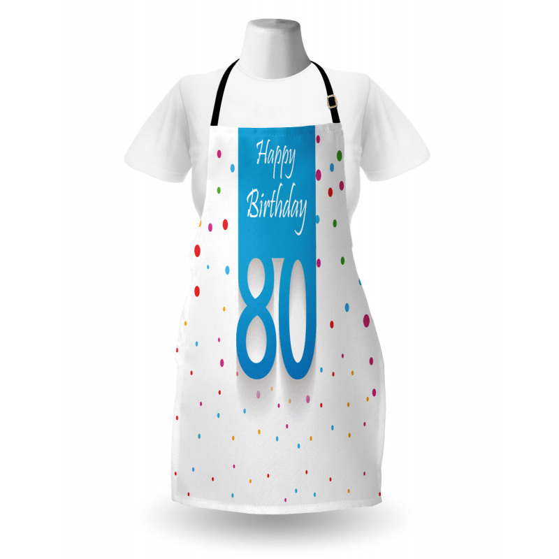 Polka Dots Birthday Apron