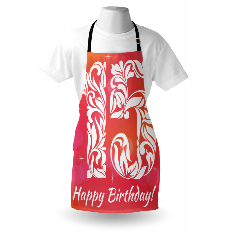 Teen Birthday Design Apron