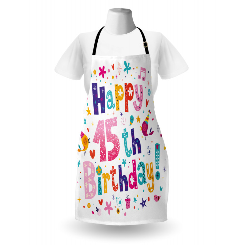 Teenage Girl Birthday Apron