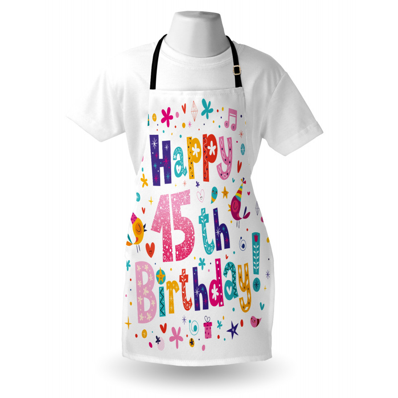 Teenage Girl Birthday Apron