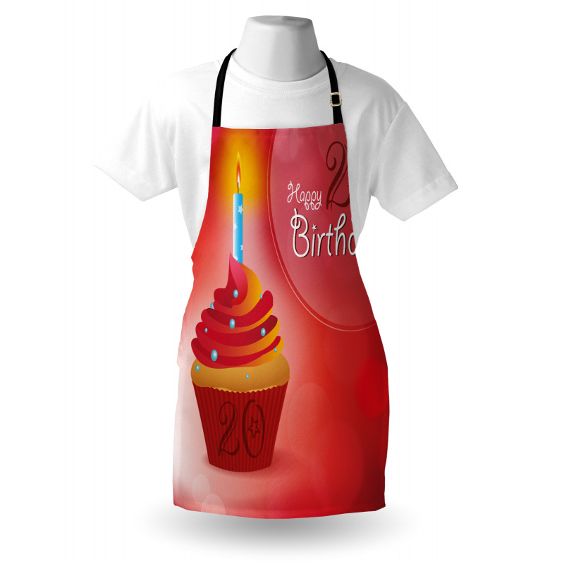 Cupcake with Beams Apron