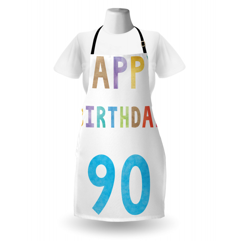 Happy 90th Birthday Apron