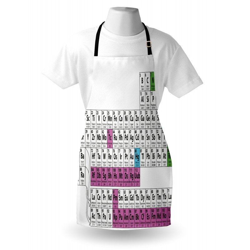 Colorful Science Apron