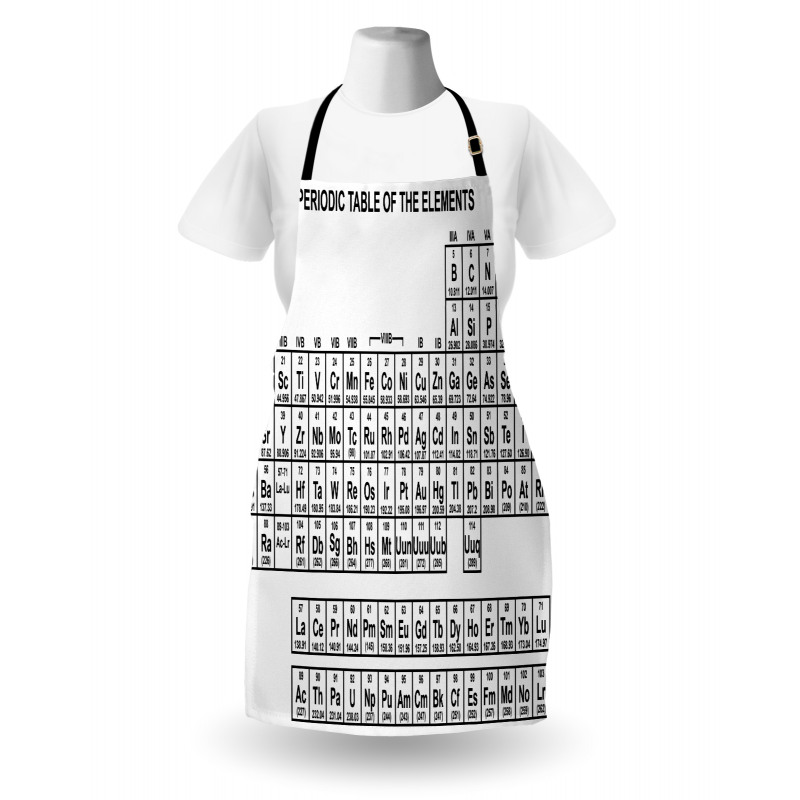 Monochrome Science Apron