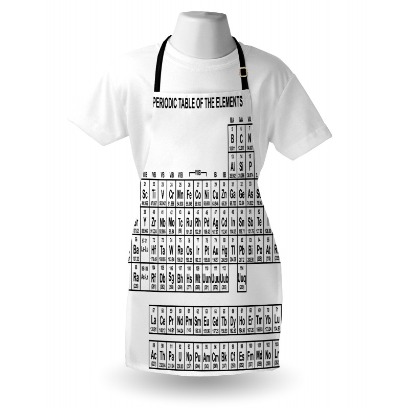 Monochrome Science Apron