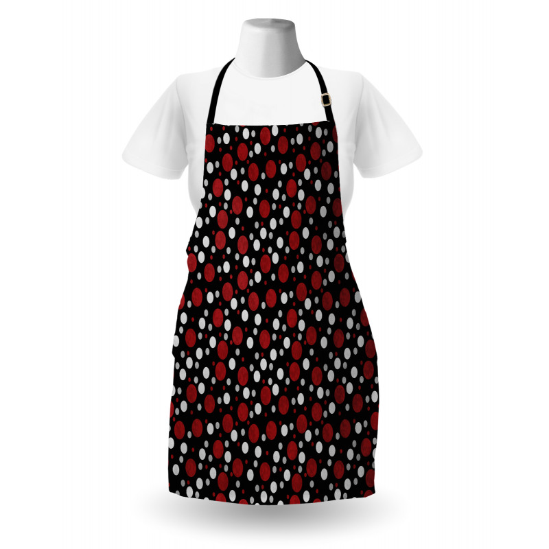 Snow Like Polka Dots Apron