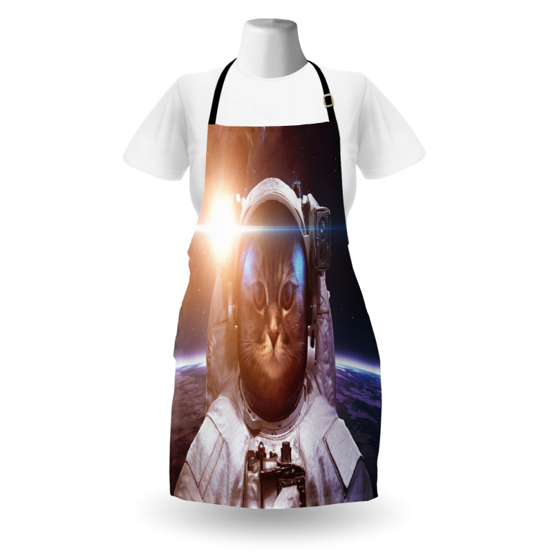 Kitty Lunar Eclipse Apron