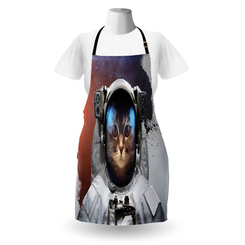 Grunge Cosmonaut Suit Apron