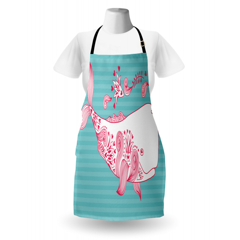 Be Happy Big Fish Apron