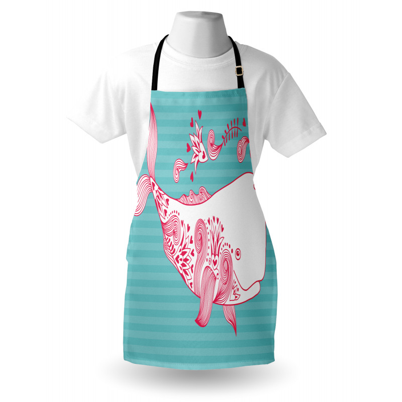 Be Happy Big Fish Apron