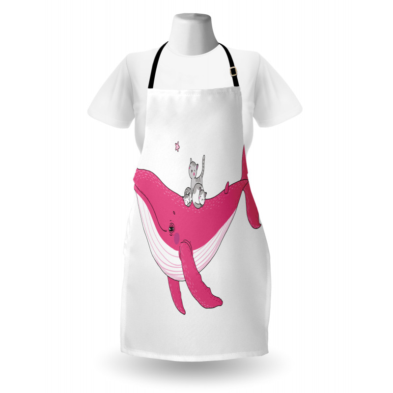 3 Cats Big Fish Magic Apron