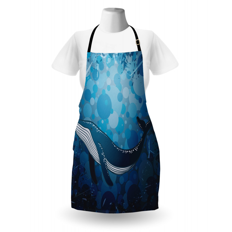 Marine Motif Ocean Retro Apron