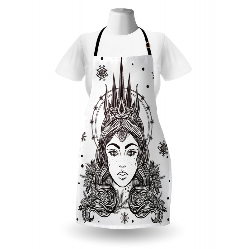 Fantasy Snow Queen Art Apron