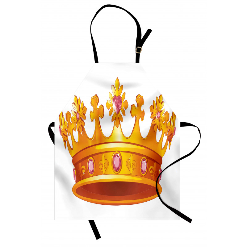 Crown Tiara with Gems Apron