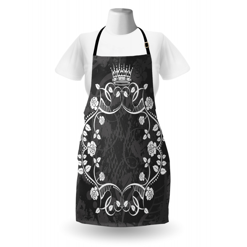 Royal Flora Crown Apron