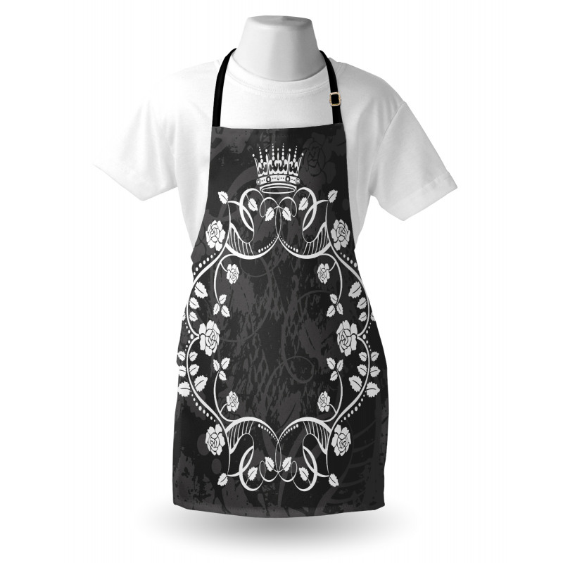 Royal Flora Crown Apron