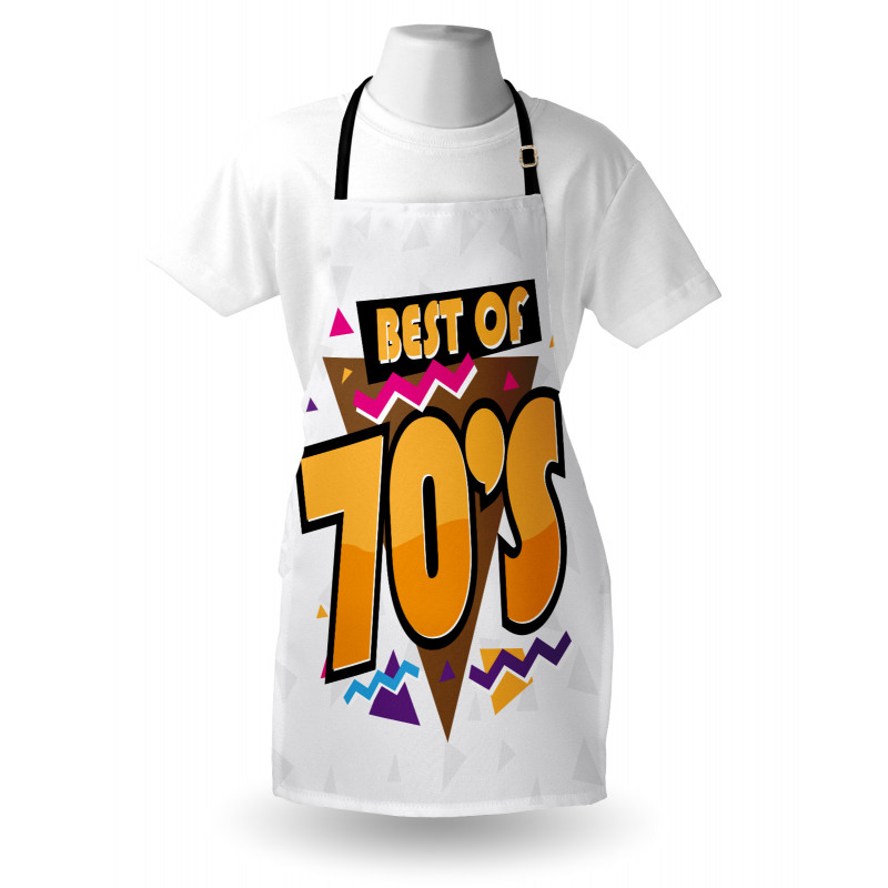 70s Style Retro Apron