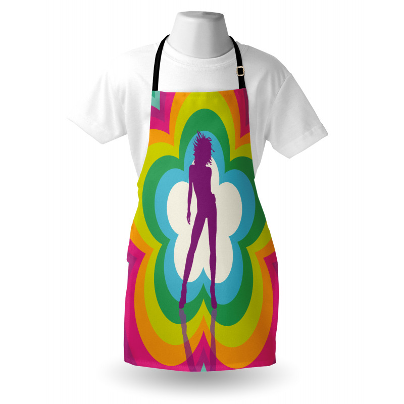 Flower Woman Dance Apron