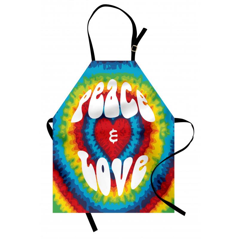 Groovy Hippie Rainbow Apron