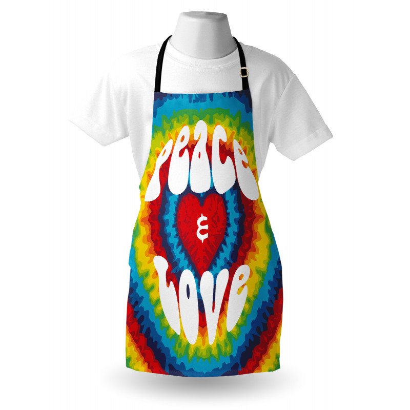 Groovy Hippie Rainbow Apron