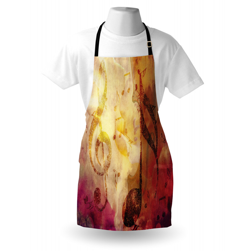 Colorful Notes Composition Apron