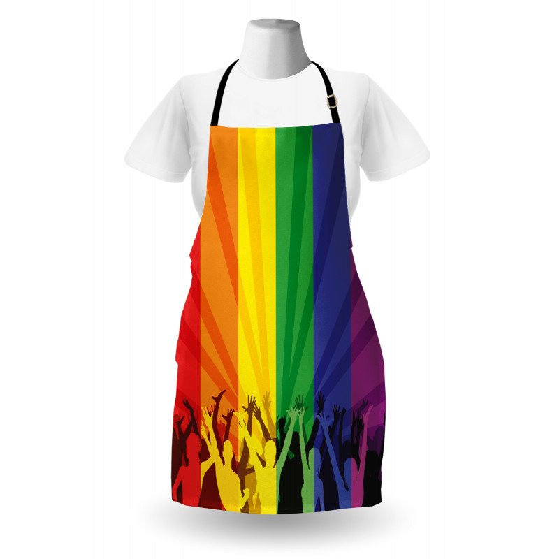 People Celebrating Event Apron