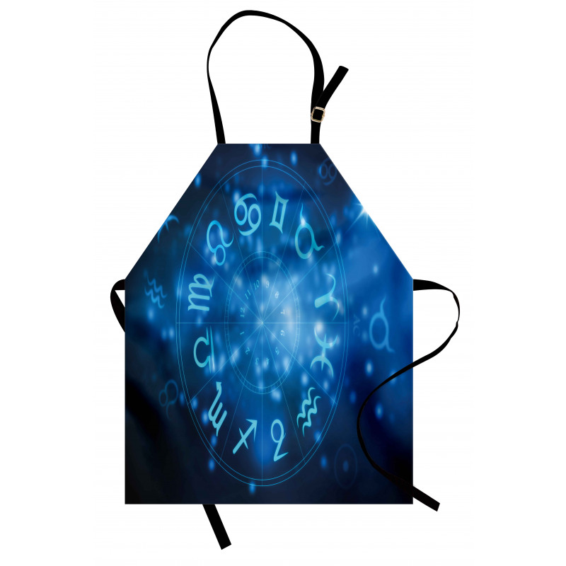 Horoscope Wheel Signs Apron