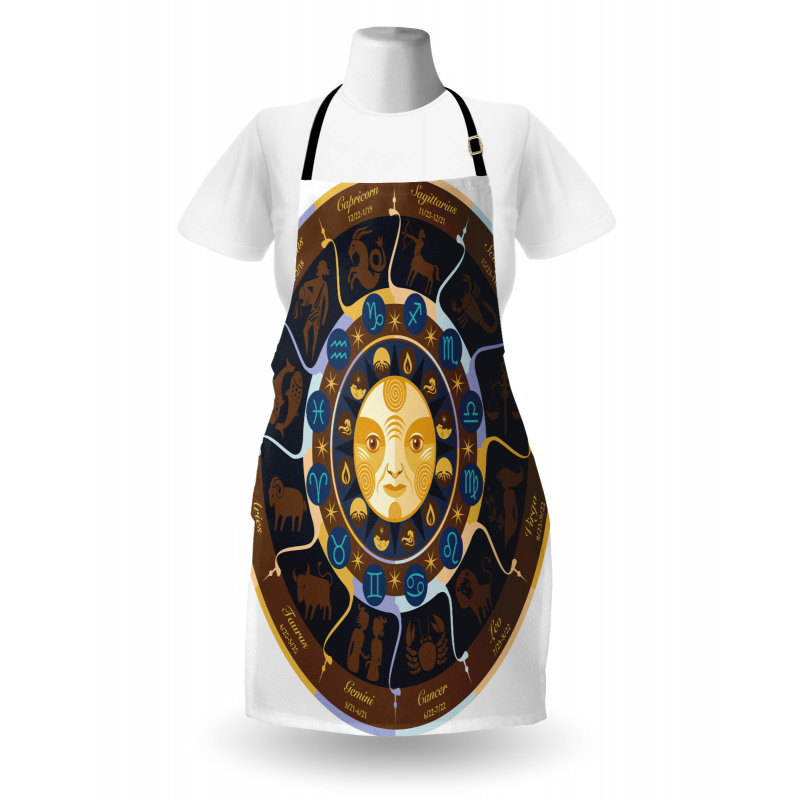 Aries Taurus Gemini Apron