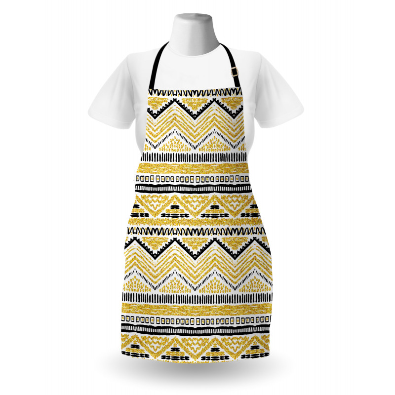 Zig Zag Lines Apron