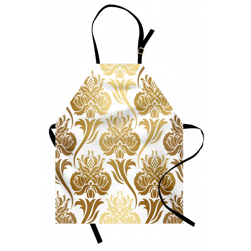 Ombre Abstract Floral Apron