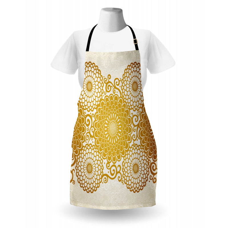 Spring Flowers Border Apron