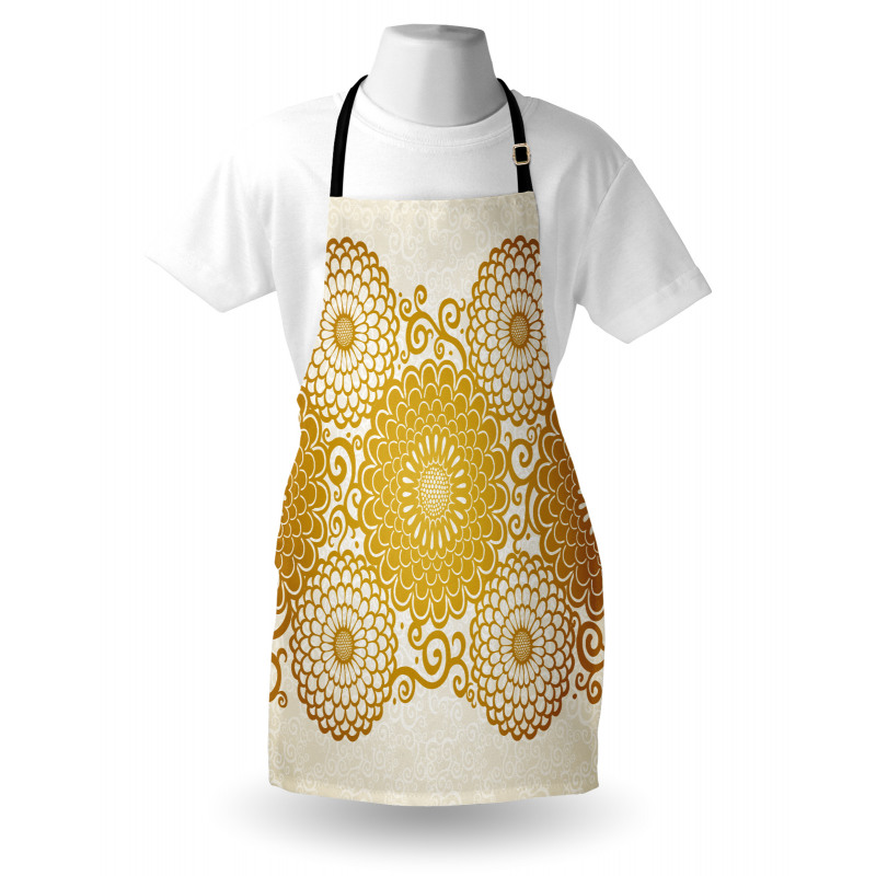 Spring Flowers Border Apron