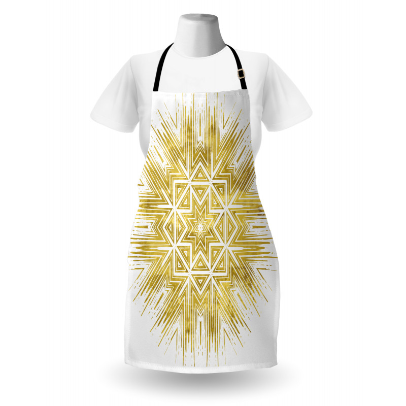 Geometric Vivid Apron