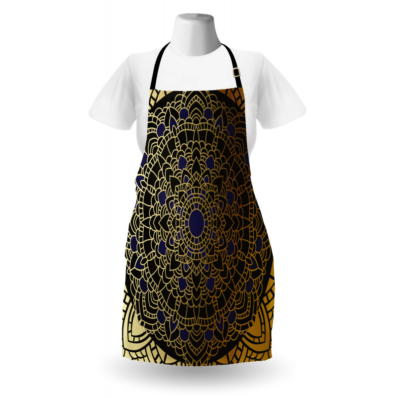 Lotus Inspired Design Apron