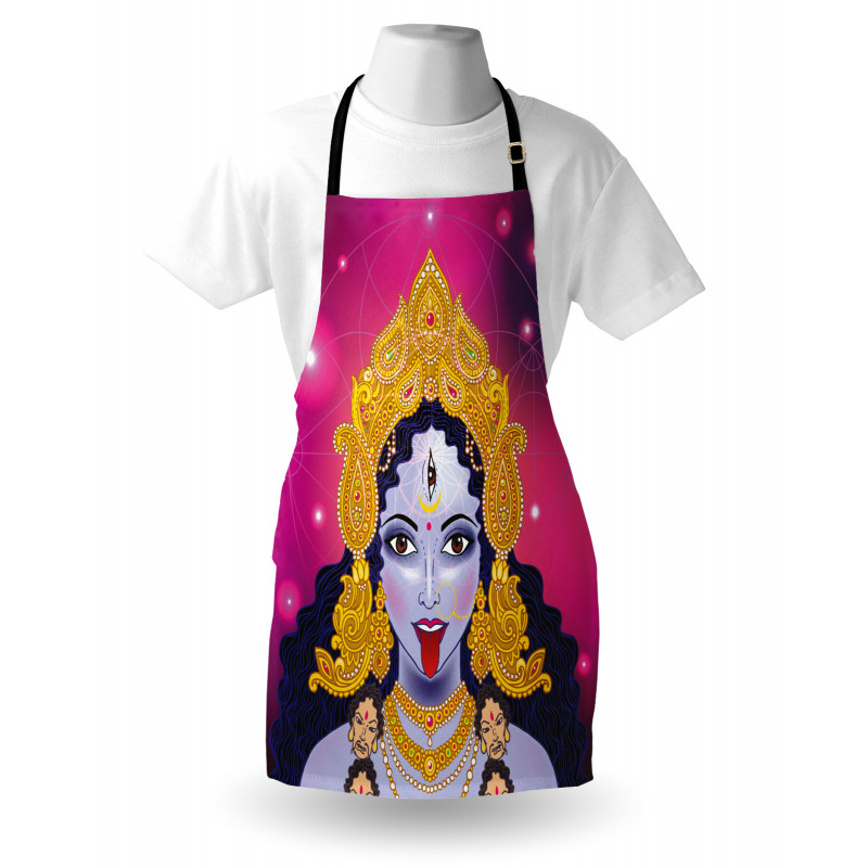 Ethnic Sacred Design Figure Apron