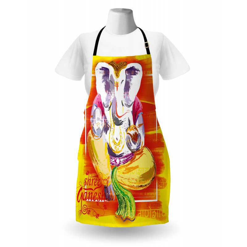 Cultural Ancient Art Design Apron