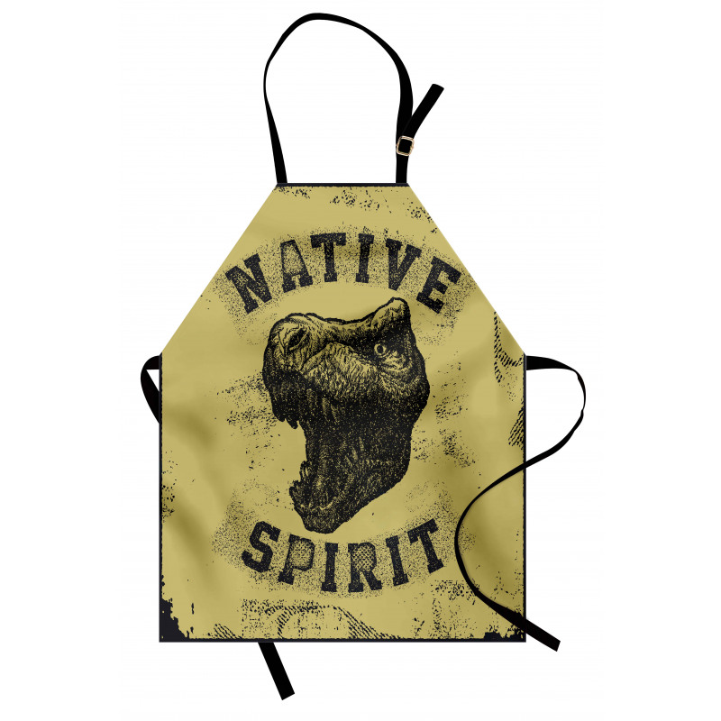 Roaring Portrait Wild Apron