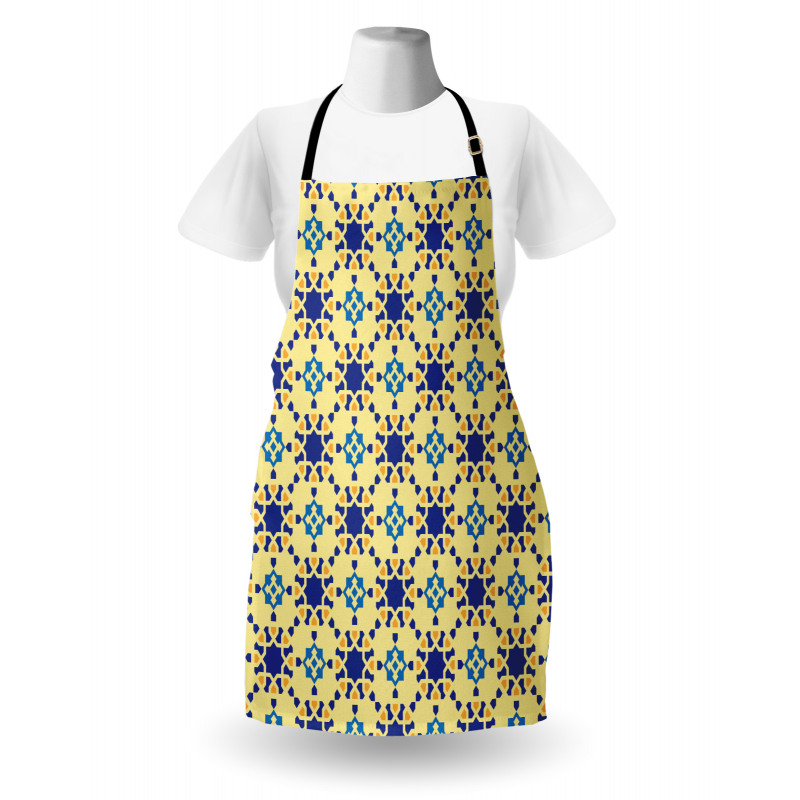 Moroccan Motif Folk Apron