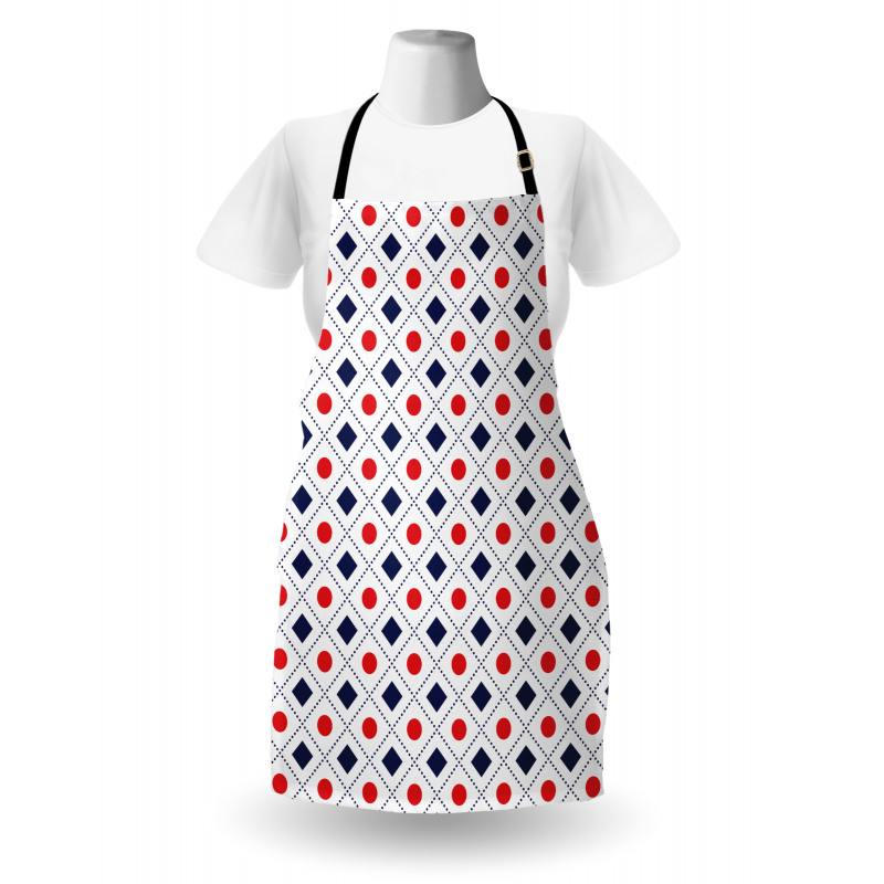 Circles Squares Apron