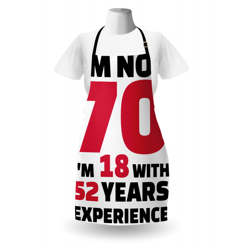 52 Years Experience Apron