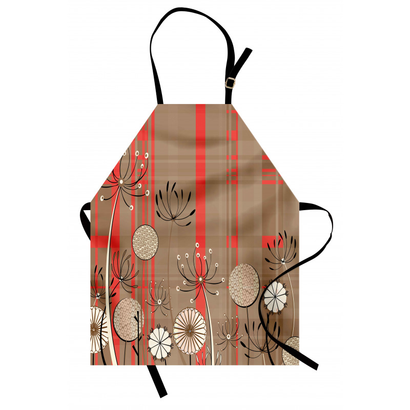 Vintage Style Botany Artsy Apron