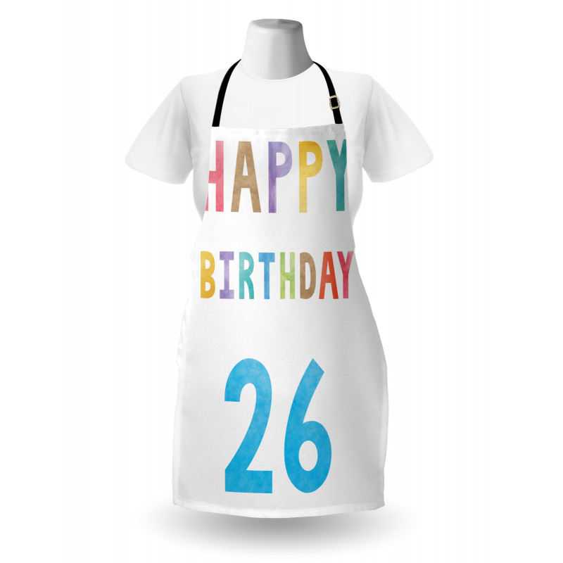 Soft Celebration Sign Apron