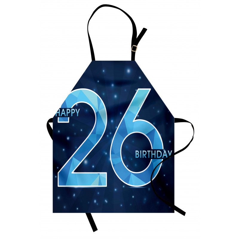 Digital Fractal Wish Apron