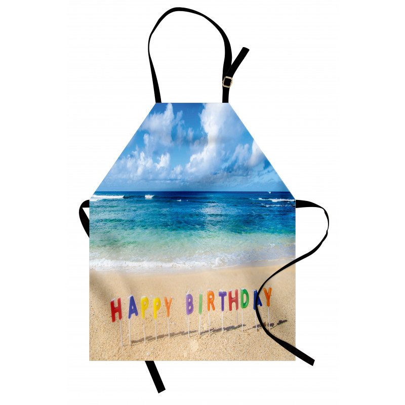 Happy Birthday Sign Apron