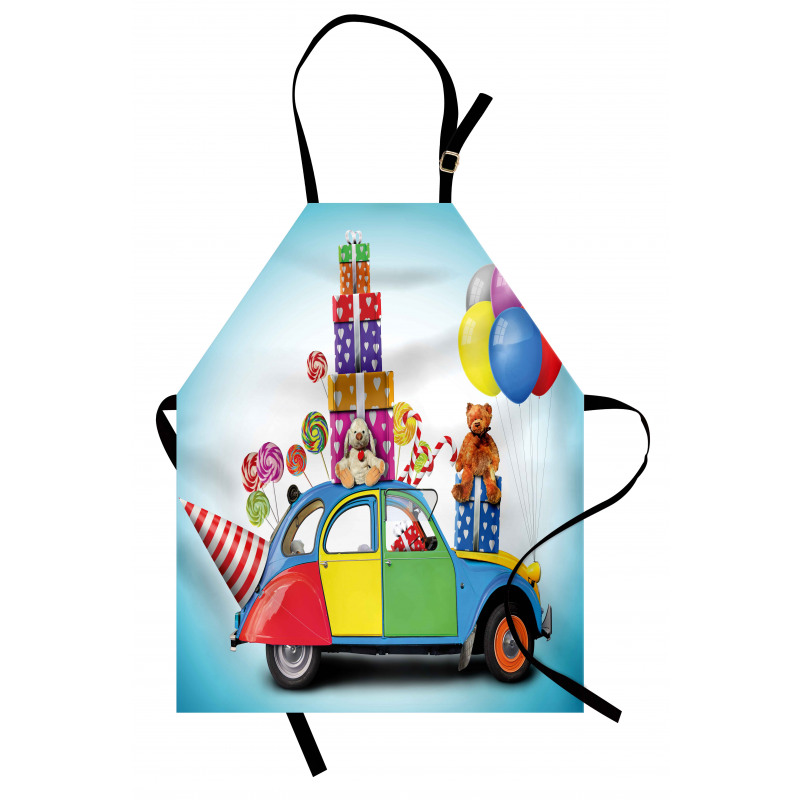 Car Hat Toys Lollipops Apron